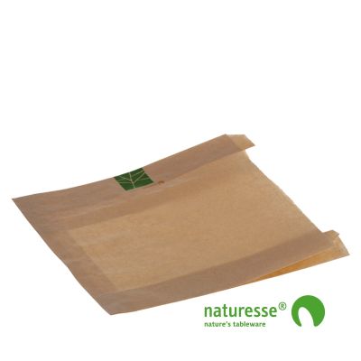 Brødpose i PaperWise, 230x210x2x35mm, brun - 500 stk krt