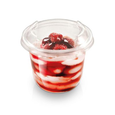 Dessertbæger PLA, 145ml, Ø76x61mm, glasklar - 50 stk pk / 20 pk karton
