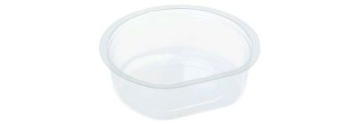 Dressingbæger PLA, 100ml, Ø90x30mm, glasklar - 50 stk pk / 20 pk karton