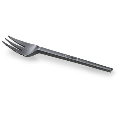 Gaffel Snack CPLA - "REUSABLE", 132mm, sort - 50 stk pk* / 20 pk karton*