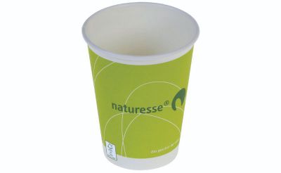 Engangskop i Karton/PLA 3dl m naturesse logo, FSC MIX CREDIT - 50 stk pk *