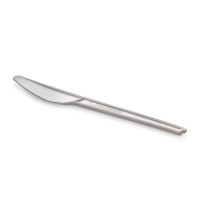 Kniv CPLA - "REUSABLE", 168mm, hvid - 50 stk pk* / 20 pk karton*