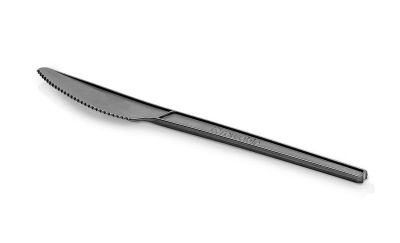 Kniv CPLA - "REUSABLE", 168mm, sort - 50 stk pk* / 20 pk karton*