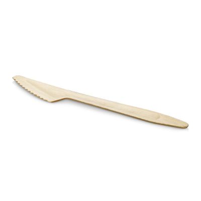 Kniv Træ, 165mm, natur - FSC 100% - 100 stk pk* / 25 pk karton*