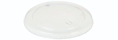 Låg fladt PLA, Ø105mm stabelbar til 17905-20744, glasklar - 50 stk pk / 15 pk karton