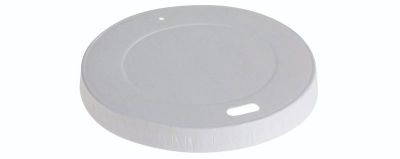 Låg papir, Ø90mm, IKKE plastic laimineret, hvid - 50 stk pk / 20 pk karton