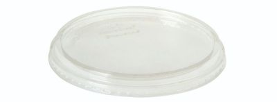 Låg PLA, Ø145mm m antidug, til salatskål, glasklar - 50 stk pk / 12 pk karton