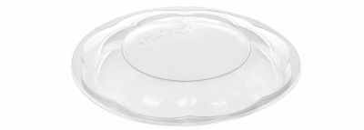 Låg PLA, Ø170mm m antidug, til salatskål, glasklar - 50 stk pk / 12 pk karton
