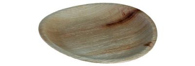 Tallerken flad Palmeblad, Ø180x25mm, Svanemærket - 25 stk pk* / 4 pk karton*