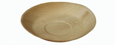 Tallerken flad Palmeblad, Ø220x30mm, Svanemærket - 25 stk pk* / 4 pk karton*