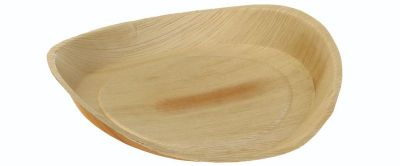 Tallerken flad Palmeblad, Ø300x30mm, Svanemærket - 25 stk pk* / 4 pk karton*